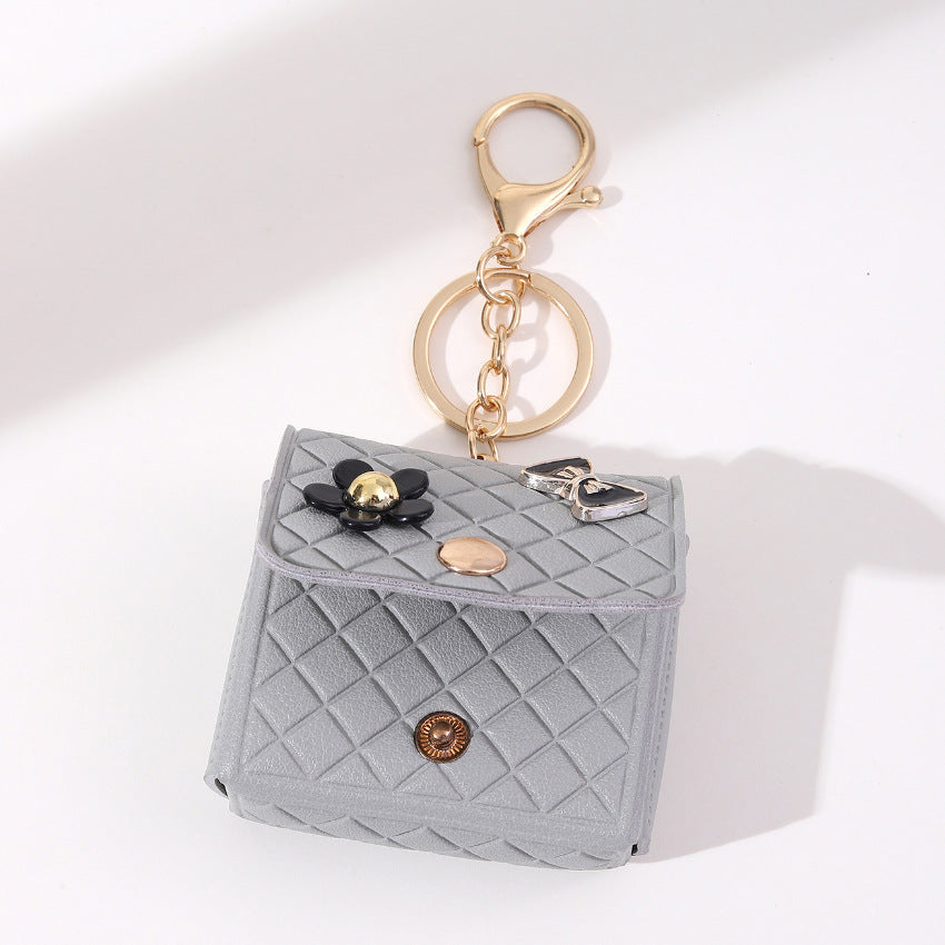 Wholesale Mini Bags Leather Keychains